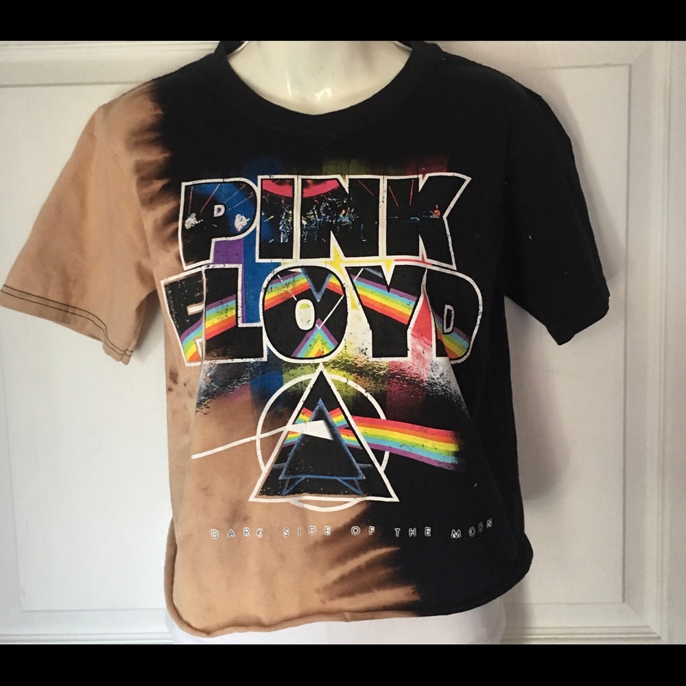 PINK FLOYD concert crop T-shirt small
